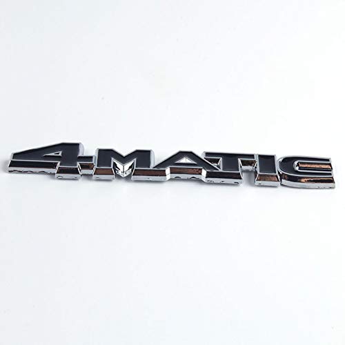 Car Store Etiqueta engomada de la Insignia del Emblema del Logotipo de 3D Metal 4 Matic para Mercedes Benz GLK ML W124 W210 C CL