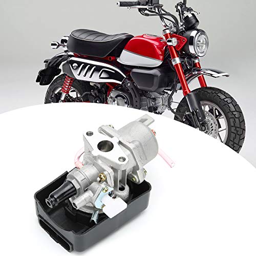 Carburador de motor con 2 piezas de repuesto de filtro de aire de plástico, accesorio de motocicleta de carburador para mini quad ATV Dirt Bike Minimoto Pocket Bike Go Kart Buggy, 47CC/49CC