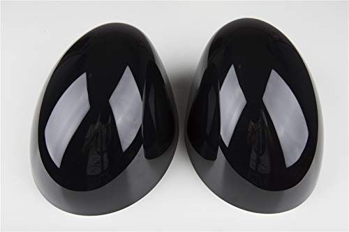 Cubierta de adhesivo ABS de color negro para Mini Cooper ONE S JCW R Series R60 Countryman R61 Paceman 2010-2016 (tapa de espejo lateral con plegado automático)