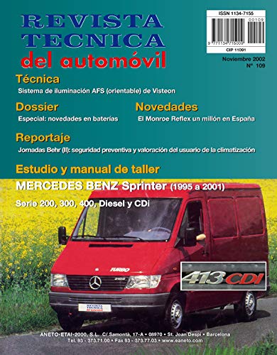 Documentación técnica RTA 109 MERCEDES SPRINTER II (2006 -2018) - Diesel