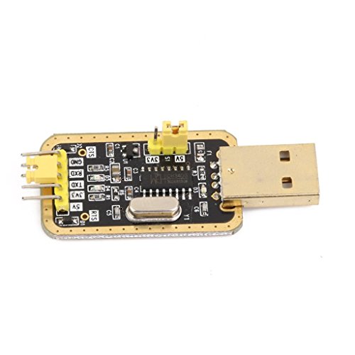 DollaTek 3.3V/5V convertidor de USB a TTL UART CH340G de Serie del módulo Adaptador de Oro