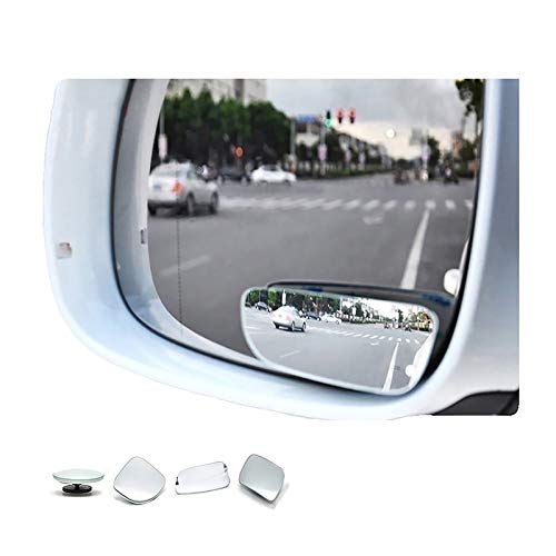 Espejos exteriores Los espejos del punto ciego de los automóviles compatibles con los espejos de puntos ciegos Mitsubishi Pajero, 2 pack Mirror de ayuda de estacionamiento, 4 modelos Retrovisor ajusta
