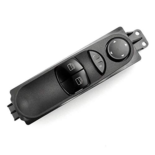 FangFang Regulador de Ventana Interruptor de la Ventana Lateral Ajuste para Mercedes Sprinter 906 Crafter A9065451213 (Color : Black)