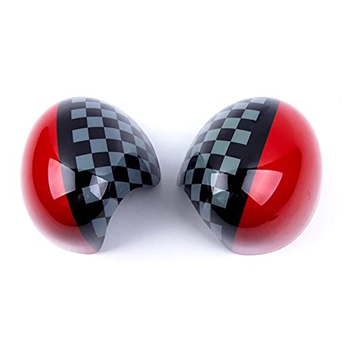 GFEIW Tapa del Espejo Retrovisor Cubiertas de Espejo retrovisor Lateral Compatible con Mini Cooper S Clubman Countryman Paceman R55 R56 R57 R58 R59 R60 R61 GFEIW Tapa del Espejo Retrovisor Cubiertas de Espejo retrovisor Lateral Compatible con Mini Cooper S Clubman Countryman Paceman R55 R56 R57 R58 R59 R60 R61