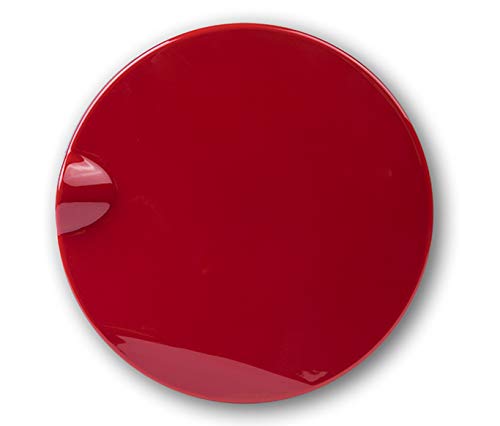 HDX Cubierta de plástico ABS de color rojo para Mini Cooper ONE S JCW R Series R60 Countryman R61 Paceman 2010 – 2016 (tapa de combustible de la puerta del tanque de gasolina)