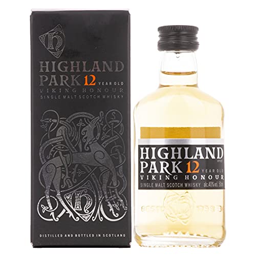 Highland Park 12 Years Old Single Malt Scotch Whisky - 50 ml