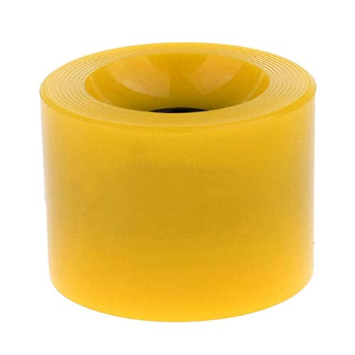 KangFang-Ge, 2019, 1 rueda 78A de alta resistencia para monopatín, ruedas de 70 mm x 51 mm, para monopatín largo, multicolor resistente al desgaste (color amarillo)
