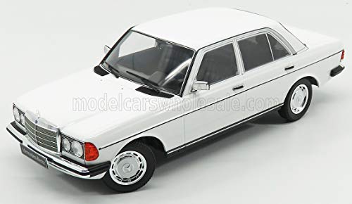 KK Scale KKDC180351 - Mercedes 230E W123 White 1975 - Escala 1/18 - Modelo Coleccionable