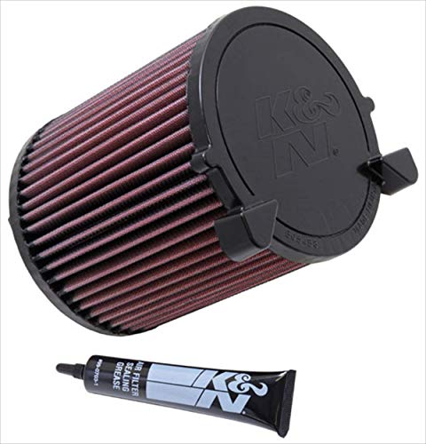 K&N E-2014 Filtro de Aire Coche, Lavable y Reutilizable