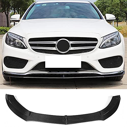 LADOG Parachoques Delantero De Fibra De Carbono Tgfof para Mercedes Clase C W205, Parachoques Deportivo C43 Amg Coupe Sedan 2014-2017, Alerón De Barbilla De Labio Delantero