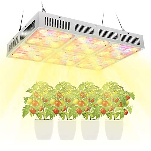 LED 570W Lámpara De Planta COB De Espectro Completo Con Interruptor De Vegetación Y Floración, Lámpara De Cultivo Para Plantas De Interior Hidropónicas, Siembra En Crecimiento