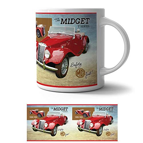 Les Collections MG The Midget - Taza de cerámica (360 ml, 9,5 x 8 cm)