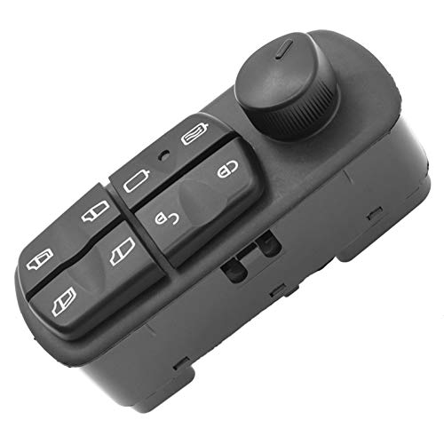 Lfldmj Interruptores de Control de Ventana de Interruptor de Ventana eléctrica para automóvil, para Mercedes-Benz ATEGO AXOR 1998-2013 OEM # 0045455913 0055452813