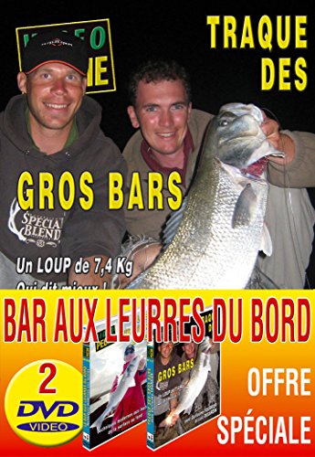 Lot 2 DVD Vidéo Pêche Bar du Bord - Mer