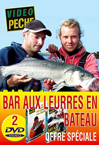 Lot 2 DVD Vidéo Pêche Bar en Bateau - Mer