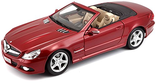 Maisto 531169 Mercedes SL550 Cabrio '09 - Coche a escala 1:18 (varios colores) , color/modelo surtido