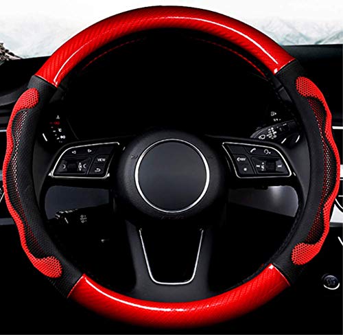 MDHANBK Funda para volante de coche de microfibra de piel, para Mini F60 F56 F55 F54 R52 Cooper S Clubman Cabrio Countryman