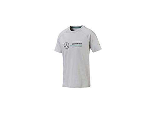 Mercedes AMG Petronas Mercedes Amg Logo tee, S Camiseta, Gris (Gray Gray), Small para Hombre