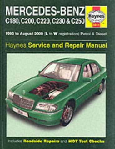 Mercedes-Benz C-class Petrol and Diesel (1993-2000) Service and Repair Manual (Service & repair manuals) by A. K. Legg (12-Sep-2014) Hardcover