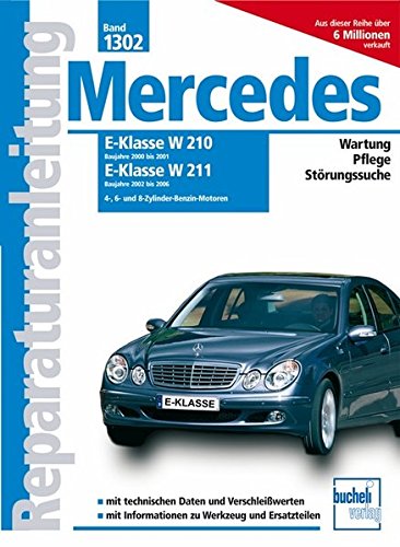Mercedes E-Klasse W210, 2000-2001, W211, 2002-2006 Benziner: 4-, 6- und 8-Zylinder-Benzin-Motoren