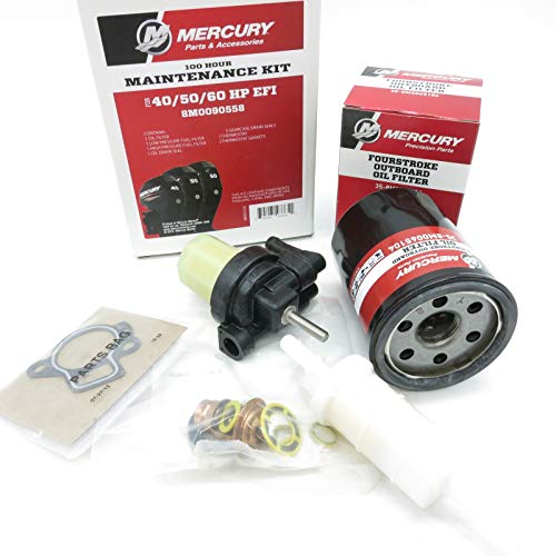 Mercury Kit de mantenimiento de 40, 50 y 60 CV, también EFI 100 horas