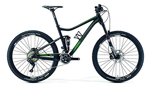 Merida One-Twenty 9.900 - Bicicleta de montaña de 29 pulgadas, color negro/verde (2016), 50