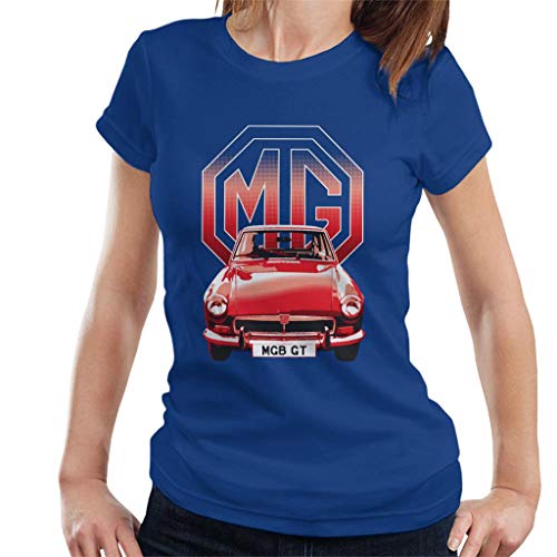 MG B GT Red British Motor Heritage Women's T-Shirt