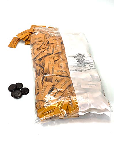 Mini Chocolatinas 3,5g, Chocolate Negro, Mínimo 70% cacao, Bolsa 1kg