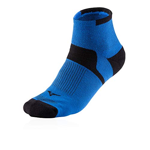 Mizuno Drylite Race Mid Socken, Unisex Adulto, Azul, Medium