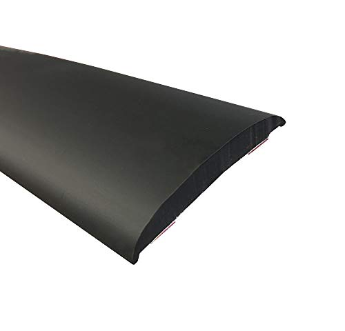 Moldura universal NEGRA (tira 3 m) auto-adhesiva PVC protección paragolpes.
