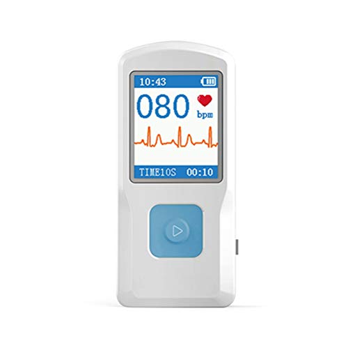 Monitor de frecuencia cardíaca portátil ECG para uso en el hogar, máquina móvil del electrocardiograma de Bluetooth EKG, dispositivo de monitoreo de fibrilación auricular y monitor Holter Monitor de frecuencia cardíaca portátil ECG para uso en el hogar, máquina móvil del electrocardiograma de Bluetooth EKG, dispositivo de monitoreo de fibrilación auricular y monitor Holter
