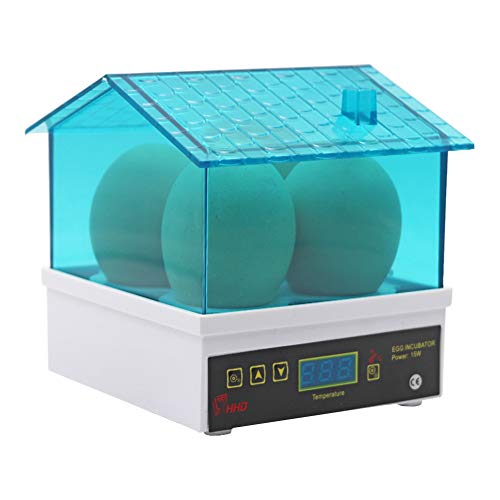 M.Z.A 4 mini incubadora de huevos, control de la temperatura, incubadora digital automática de huevos, para aves de gallina, codornices