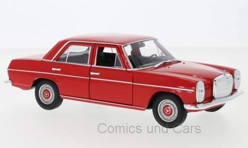 NEX-Models Welly Modelo de coche Mercedes 220 (W115), color rojo, 1968 1:24