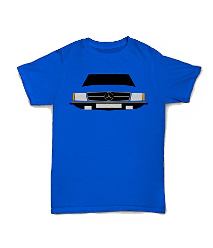 Retro Motor Company Mercedes SL - Camiseta personalizable, color azul