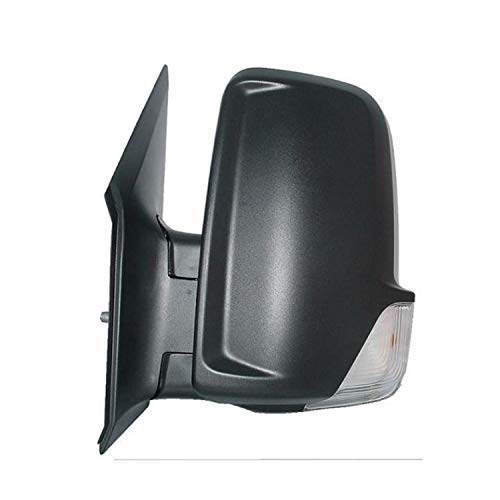 Retrovisor izquierdo manual con faro hueco corto mod. 06 09, compatible con Mercedes Sprinter del 04/2006 al 12/2012