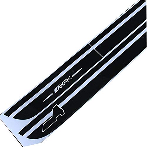 ROYAL STAR TY 2 Piezas Rayas Laterales Falda Alféizar Puerta Calcomanía Lateral JCW Gráfico De Trabajo All4 Pegatinas para Mini Cooper S Countryman F60 2017-presente (Color Name : White) ROYAL STAR TY 2 Piezas Rayas Laterales Falda Alféizar Puerta Calcomanía Lateral JCW Gráfico De Trabajo All4 Pegatinas para Mini Cooper S Countryman F60 2017-presente (Color Name : White)
