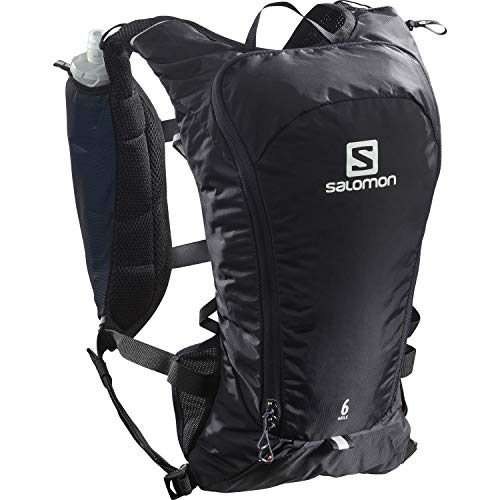 Salomon Agile 6 Mochila unisex con diseño estable en 3 puntos y confort 3D para trail running