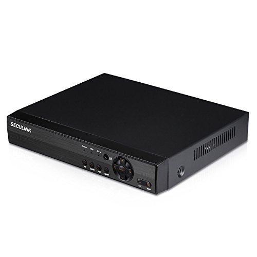 Seculink 8 canales 1080N AHD DVR 5-en-1 Grabadora de video digital Alta definición H.264 Compresión P2P Control remoto en tiempo real XVR Sistema