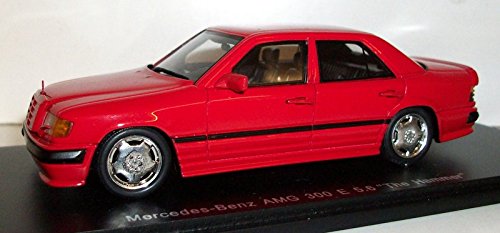 Spark 1/43 Scale - S1042 Mercedes Benz AMG 300E 5.6 'The Hammer' red