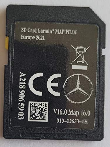 Tarjeta SD GPS para Mercedes Garmin Map Pilot Europe 2021 – STAR1 – v16 – A2189065903
