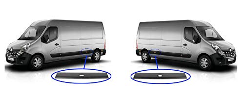 TAYCAREX - Compatible con Opel Movano 2010-2018 - Lado moldeado banda de panel trasero central derecho