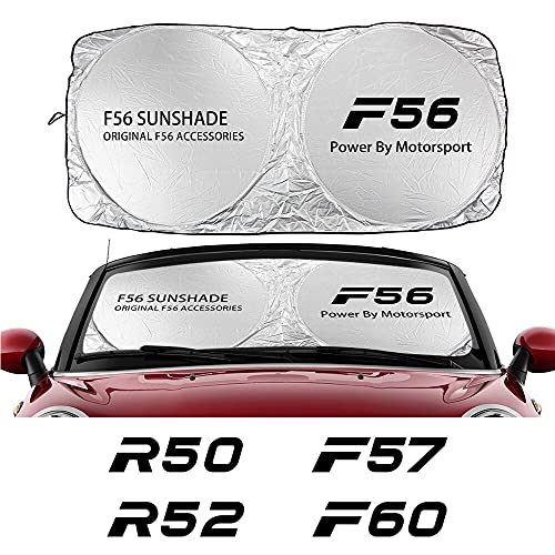 Toldo del Parabrisas Delantero del Coche Adecuado para Mini John Cooper Countryman Clubman Coopers R55 R56 F54 F56 R59 F57 R60 R61 Cubierta de Parabrisas de automóviles Parasoles de Coche Toldo del Parabrisas Delantero del Coche Adecuado para Mini John Cooper Countryman Clubman Coopers R55 R56 F54 F56 R59 F57 R60 R61 Cubierta de Parabrisas de automóviles Parasoles de Coche