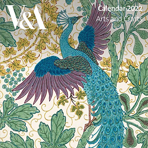 V&A Arts & Crafts Design Mini Wall calendar 2022 (Art Calendar)