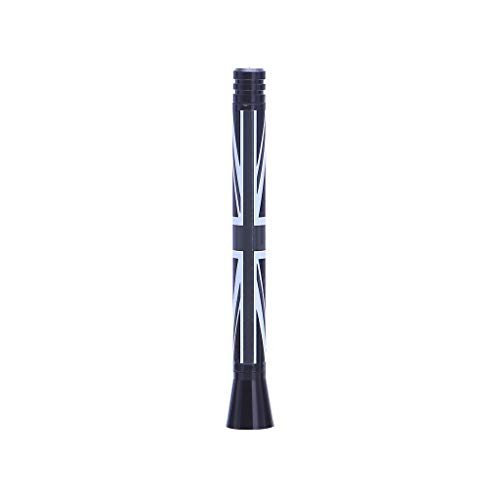 Xuniu Union Jack Bandera de Reino Unido Antena Corta para Mini Cooper S R55 R56 R60 Countryman Xuniu Union Jack Bandera de Reino Unido Antena Corta para Mini Cooper S R55 R56 R60 Countryman