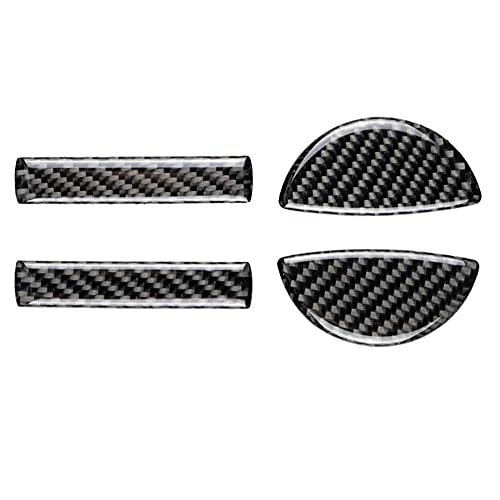 zzwllong 4 unids/Set de Pegatinas de manija de Puerta Interior de Coche de Fibra de Carbono, calcomanía de Cubierta, Suministro automático , para Mini Cooper Clubman Countryman F55 F54 F60 zzwllong 4 unids/Set de Pegatinas de manija de Puerta Interior de Coche de Fibra de Carbono, calcomanía de Cubierta, Suministro automático , para Mini Cooper Clubman Countryman F55 F54 F60