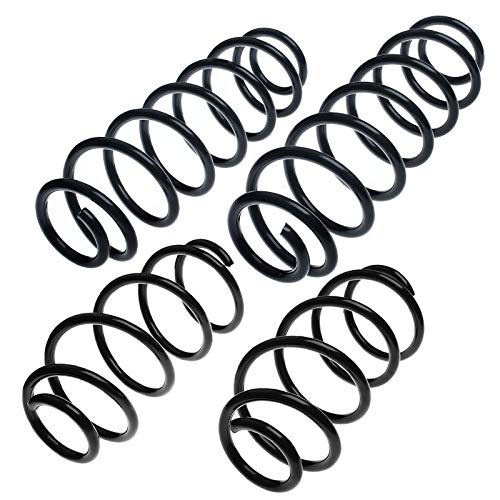 4 muelles de suspensión delanteros y traseros para Ibiza IV ST 6J8 6P8 1.2 TDi 1.6 TDi Kombi 2010-2015 RA3970 4 muelles de suspensión delanteros y traseros para Ibiza IV ST 6J8 6P8 1.2 TDi 1.6 TDi Kombi 2010-2015 RA3970