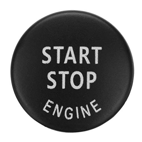 akaddy Cubierta para Interruptor de botón de Arranque del Motor para BMW X5 E70 X6 E71 3Series E90 E91, Negro, 23.00 * 23.00 * 3.00