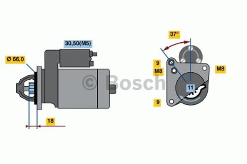 Bosch 986021651 motor de arranque