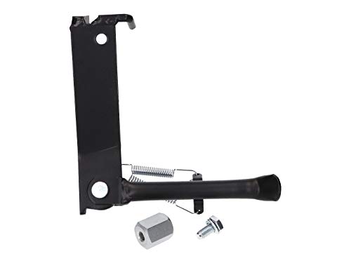 Caballete lateral negro para Yamaha Jog R, MBK Mach G Caballete lateral negro para Yamaha Jog R, MBK Mach G