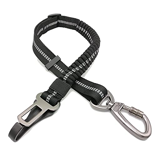 Cinturón de Seguridad para Perros, Arnés de Seguridad Universal para Perros con Mosquetón, Arnés de Coche Ajustable para Perros con Amortiguador Antichoque (Diseño Mejorado) Cinturón de Seguridad para Perros, Arnés de Seguridad Universal para Perros con Mosquetón, Arnés de Coche Ajustable para Perros con Amortiguador Antichoque (Diseño Mejorado)
